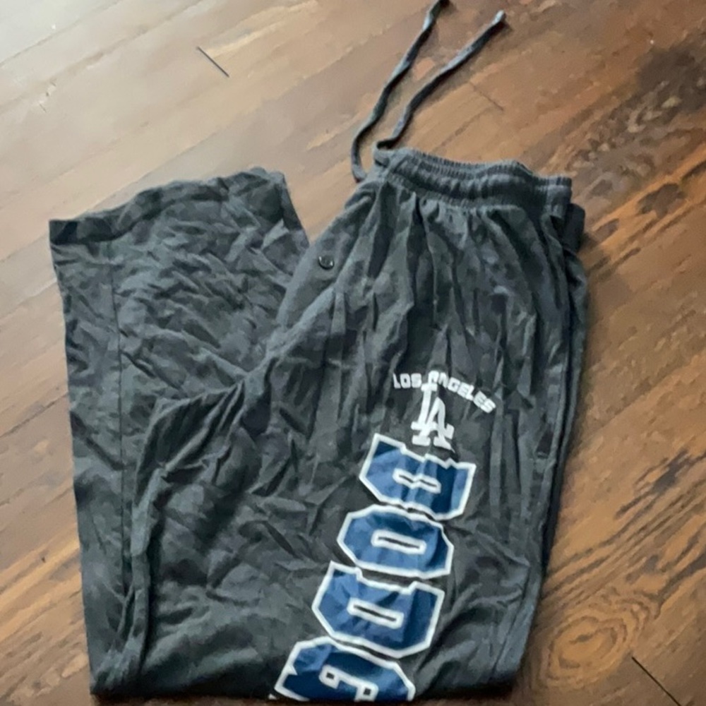 Grey Los Angeles Dodgers Sweatpants